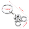Cool 'Man on Bicycle' Key Chain