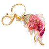 Goldfish Crystal Key Chain