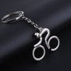 Cool 'Man on Bicycle' Key Chain