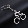 Cool 'Man on Bicycle' Key Chain